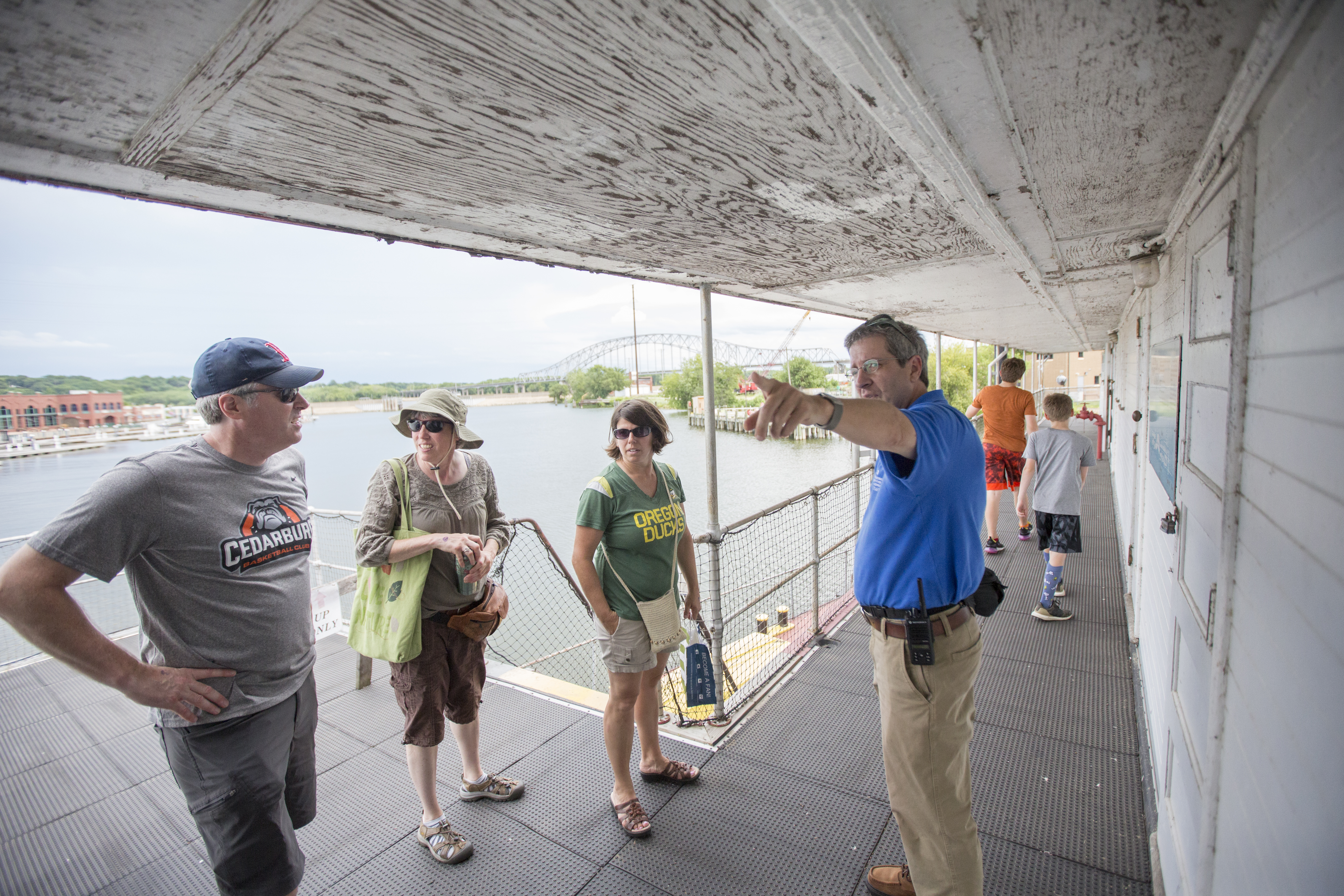 tour guide on the william m black