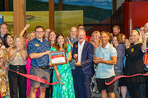 MRC ribbon cutting