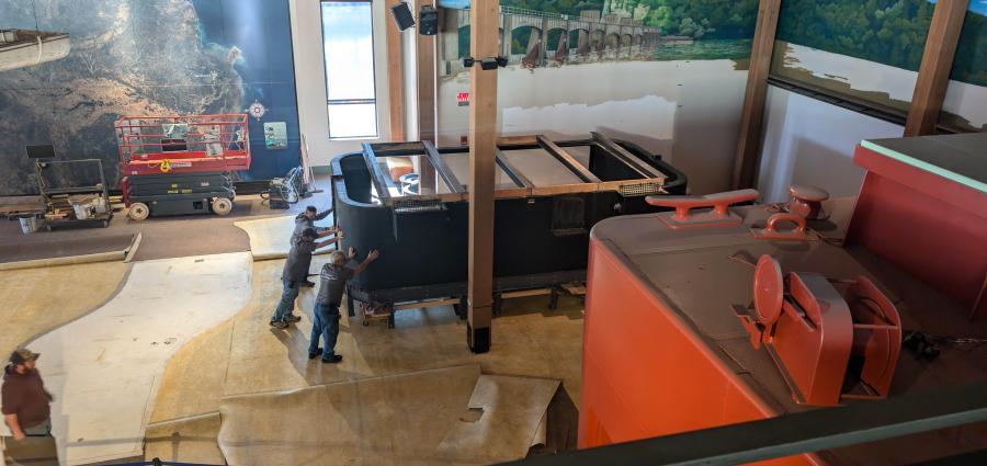 paddlefish tank move