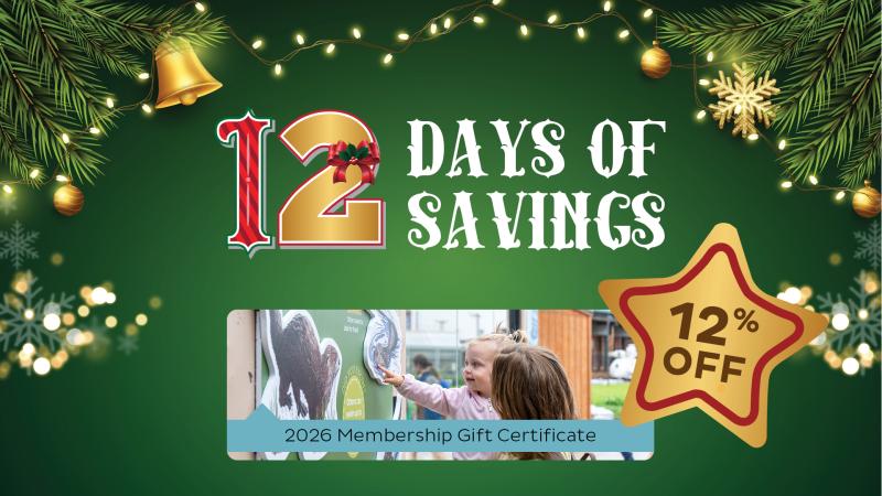 12 days of savings River Museum Membership sale