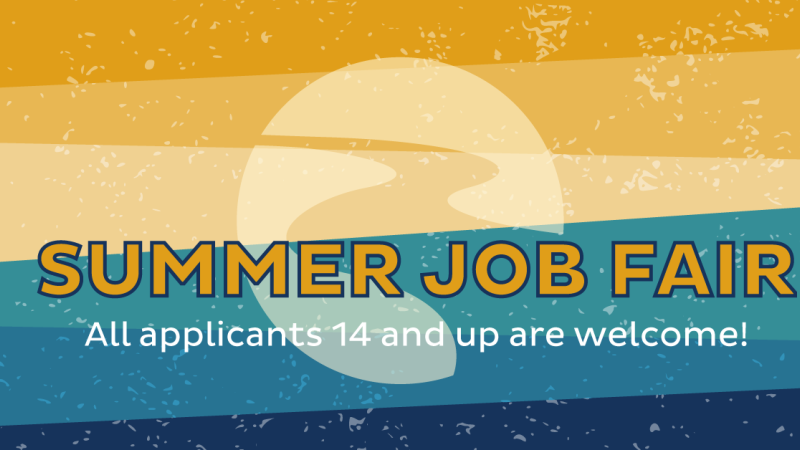 summer job fair banner