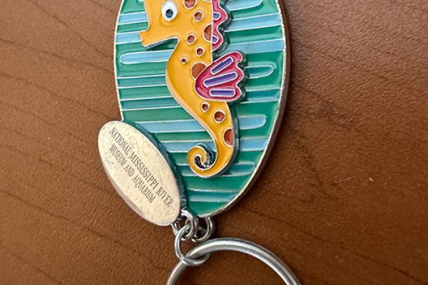 seahorse keychain