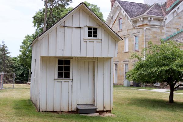 Granary, originally from the 1840s, was used to store and protect grains from spoiling.