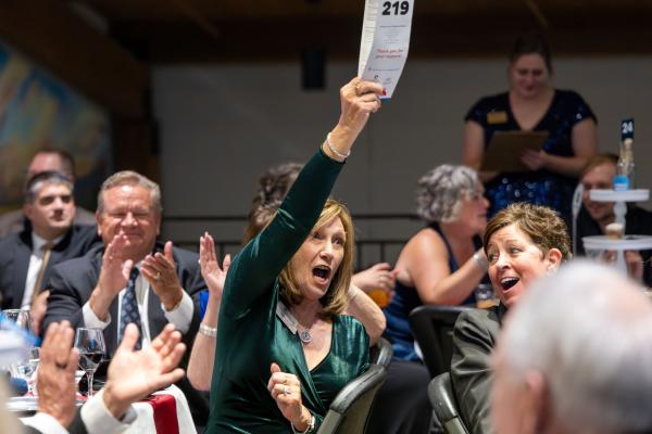 happy auction winner
