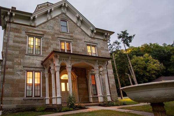 Mathias Ham House was home to one of Dubuque’s earliest entrepreneurs who built the estate from 1839-1857.