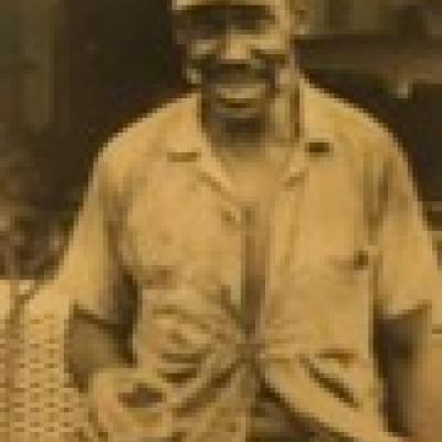 Ed Smith, fireman, photo provided by Captain Donald Sanders