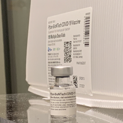 COVID-19 vaccine vial