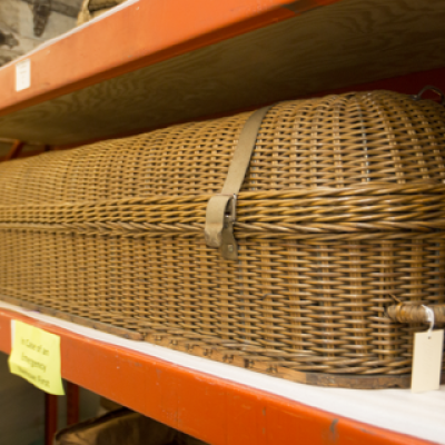 Wicker Casket